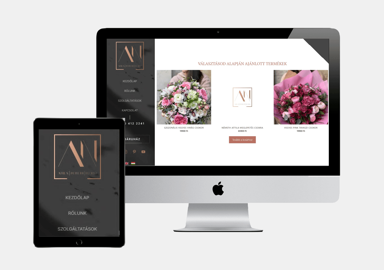 Attila Németh Florist – előtte